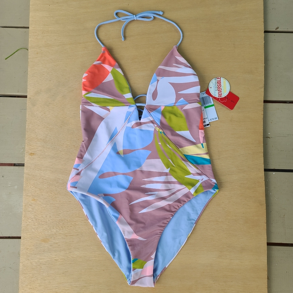 Gossip Swim One Piece Bathing Suit Women, size L